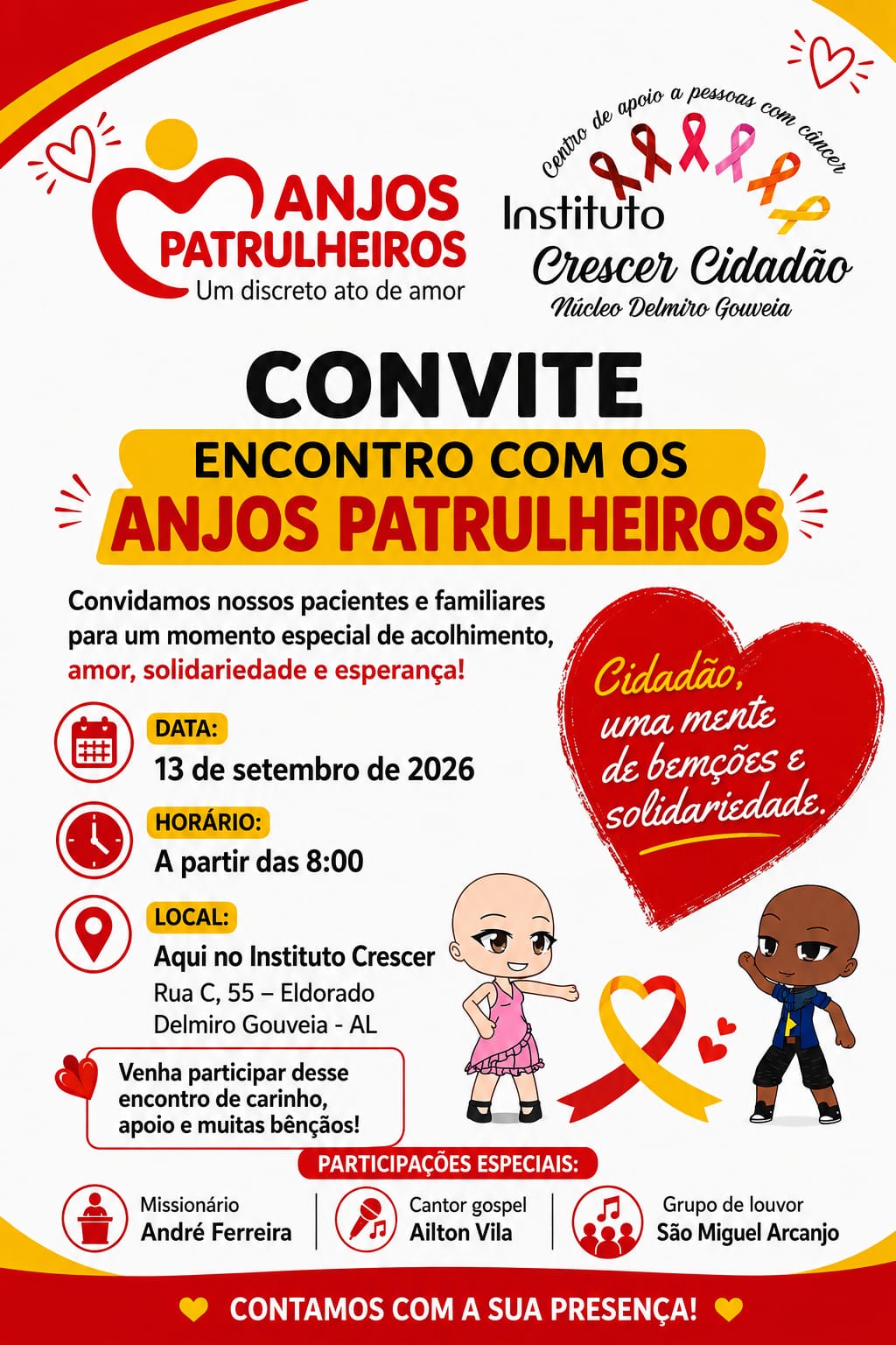 ENCONTRO COM OS ANJOS PATRULHEIROS